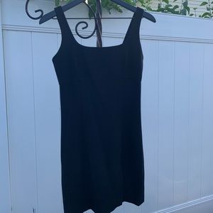 Black mini Bebe dress